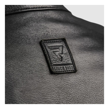 Kurtka motocyklowa skórzana Rebelhorn HUNTER II czarny mat