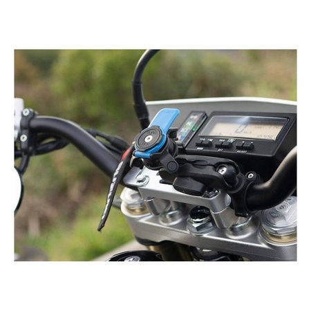 Głowica z dźwignią zwalniającą QUAD LOCK 360 czarny