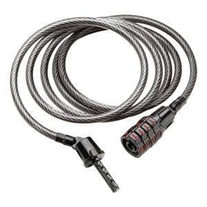 Zapięcie Motocyklowe KRYPTONITE Keeper 512 – Linka Spiralna na Szyfr, 5 mm x 120 cm – Uniwersalna