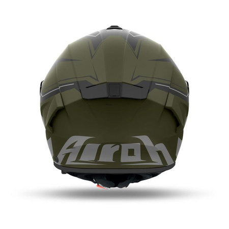 Kask motocyklowy AIROH SPARK 2 DART MILITARY GREEN MATT zielony szary czarny