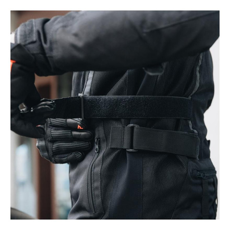 Kurtka motocyklowa tekstylna Rebelhorn SCANDAL II czarny