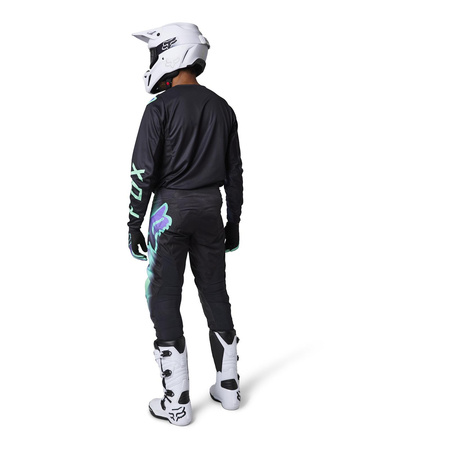 spodnie motocyklowe cross offroad FOX 180 Toxsyk czarny