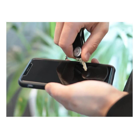 Szkło ochronne na telefon QUAD LOCK iPhone 14 Pro przezroczysty