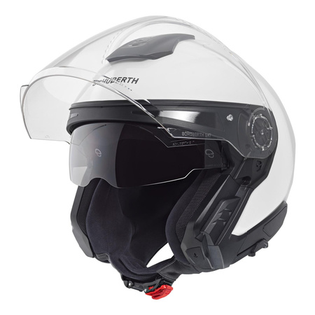 Kask motocyklowy SCHUBERTH J2 ECE GLOSSY WHITE biały