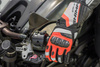 Rękawice motocyklowe sportowe skórzane Shima STR-2 GLOVES czerwony