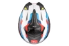 Kask motocyklowy MT ATOM 2 SV BAST WHITE/BLUE/RED biały niebieski czerwony czarny