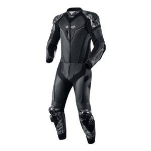 Kombinezon motocyklowy dwuczęściowy REBELHORN REBEL BLACK czarny
