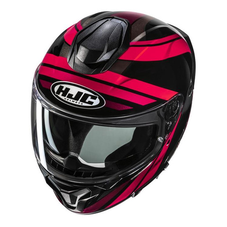Kask integralny HJC C71 FABER RED/BLACK czerwony czarny