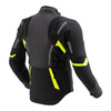 Kurtka motocyklowa tekstylna Rebelhorn HIKER IV czarny-antracyt-żółty fluo