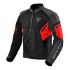 Kurtka motocyklowa tekstylna REVIT GT-R AIR 3 BLACK/NEON RED czarny czerwony fluo