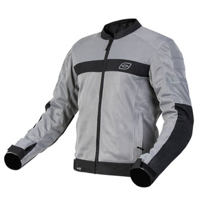 Kurtka motocyklowa tekstylna OZONE DART SILVER czarna