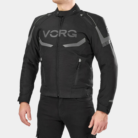 Kurtka motocyklowa VORG HORNET BLACK czarny