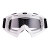 Gogle motocyklowe mx IMX MUD WHITE SZYBA CLEAR biały czarny