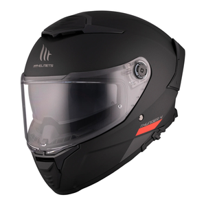 Kask motocyklowy MT THUNDER 4 SV SOLID MATT BLACK czarny mat