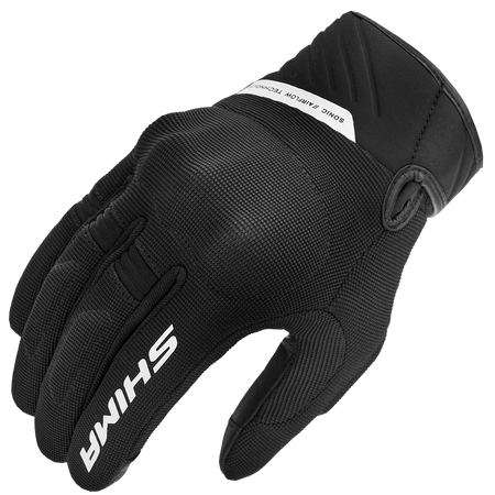 Rękawice motocyklowe SHIMA SONIC BLACK/WHITE czarny biały