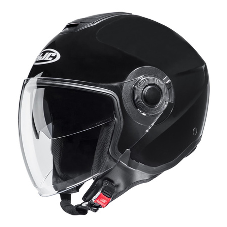 Kask motocyklowy otwarty HJC I40N metaliczny czarny