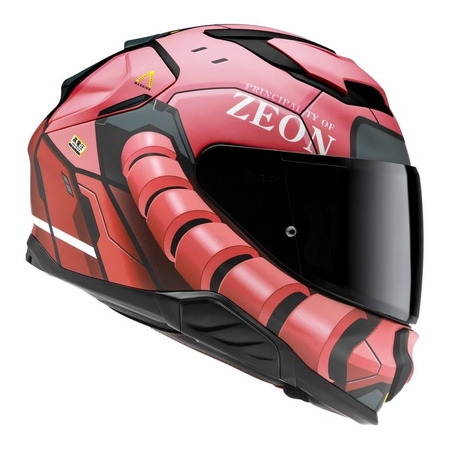 Kask integralny HJC F71 ZAKU BANDAI NAMCO RED/BLACK czerwony czarny