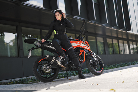 Damskie buty motocyklowe turystyczne Shima STRATO czarny