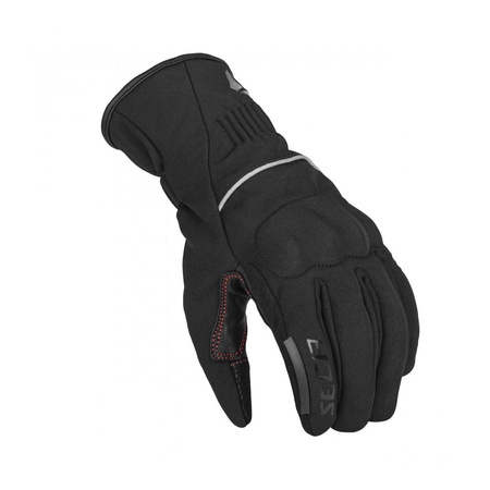 Rękawice motocyklowe SECA POLAR II BLACK czarny