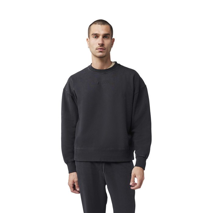 Bluza FOX Wordmark Oversized Fleece Crew Black