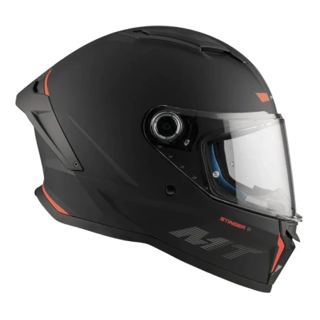 Kask motocyklowy MT STINGER 2 SOLID MATT BLACK czarny mat