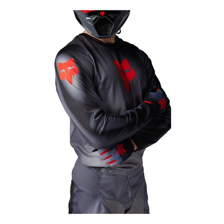 Bluza motocyklowa FOX 180 INTERFERE GREY/RED
