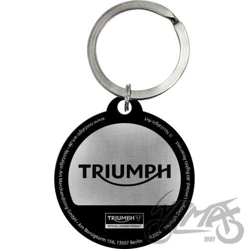 Brelok Do Kluczy Triumph Logo Red 48046