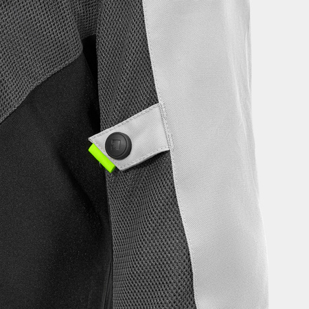 Kurtka motocyklowa VORG NANO GREY szary czarny żółty fluo