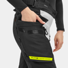 Spodnie motocyklowe damskie SHIMA DUNE LADY FLUO czarny szary żółty fluo