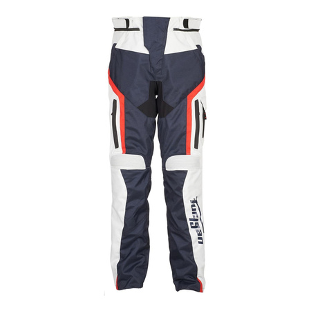 Spodnie motocyklowe FURYGAN APALACHES BLUE/PEARL/RED czarny beżowy granatowy czerwony