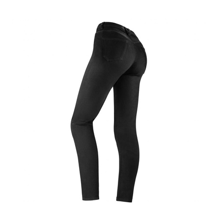 Spodnie jeans damskie SECA ANGEL BLACK czarny