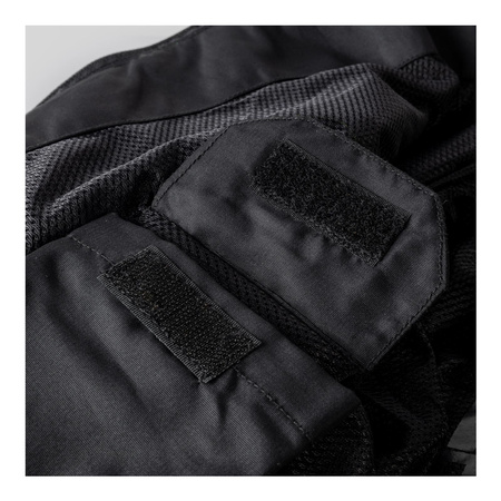 Kurtka motocyklowa tekstylna OZONE DART SILVER czarna