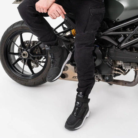Jeansy motocyklowe Shima GIRO 2.0 URBAN czarny