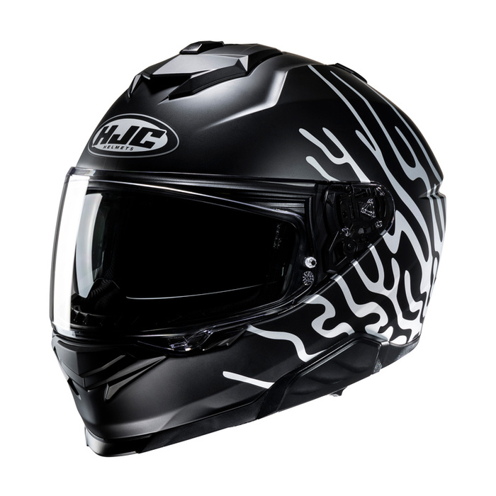 Kask motocyklowy HJC I71 Celos czarny/srebrny