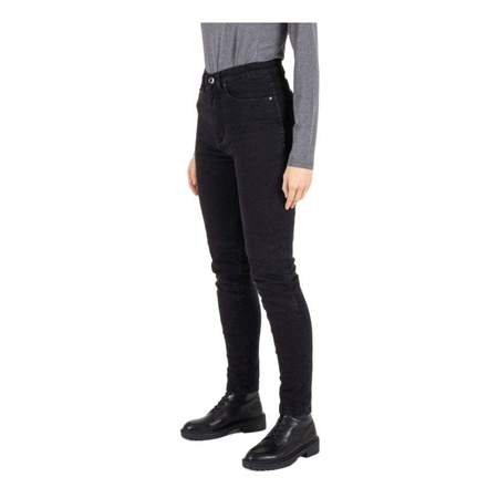 Spodnie jeans damskie KNOX SCARLETT BLACK czarny