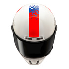 Kask motocyklowy HJC V10 Fq20 Retro biały/czerwony/niebieski