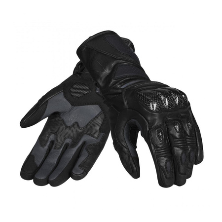 Rękawice motocyklowe SECA ATOM BLACK czarny