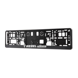 Komplet ramek na samochodowe tablice rejestracyjne Rebelhorn