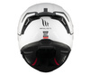 Kask motocyklowy MT THUNDER 4 SV SOLID GLOSS PEARL WHITE biały