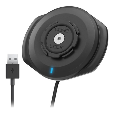 Uchwyt Głowica Wodoodporny Indukcja Bezprzewodowo Ładowanie USB QUAD LOCK Uniwersalne