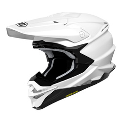 Kask motocyklowy offroad cross z daszkiem SHOEI VFX-WR 06 Biały