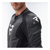 Kurtka motocyklowa skórzana Rebelhorn VELOCE czarny-biały
