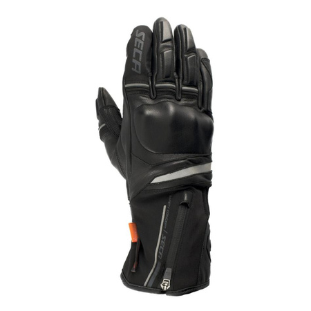 Rękawice motocyklowe SECA STORM BLACK czarny