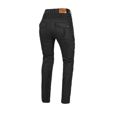 Spodnie jeans damskie SECA SQUADRON LADY BLACK czarny