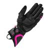 Rękawice motocyklowe damskie SHIMA RS-3 LADY PINK czarny różowy