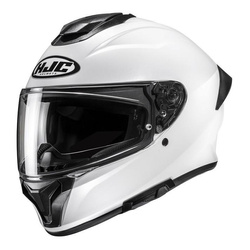 Kask integralny HJC C71 SOLID PEARL WHITE biały