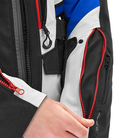 Kurtka motocyklowa SHIMA DUNE BLUE czarny szary niebieski