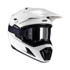 Kask z Goglami Leatt Kit Adv 8.5 V25 White