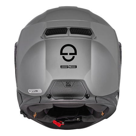 Kask motocyklowy SCHUBERTH S3 ECE CONCRETE GREY szary
