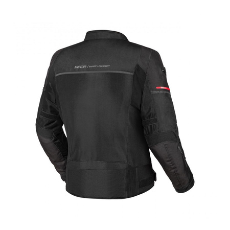 Kurtka motocyklowa SECA STREAM EVO BLACK czarny